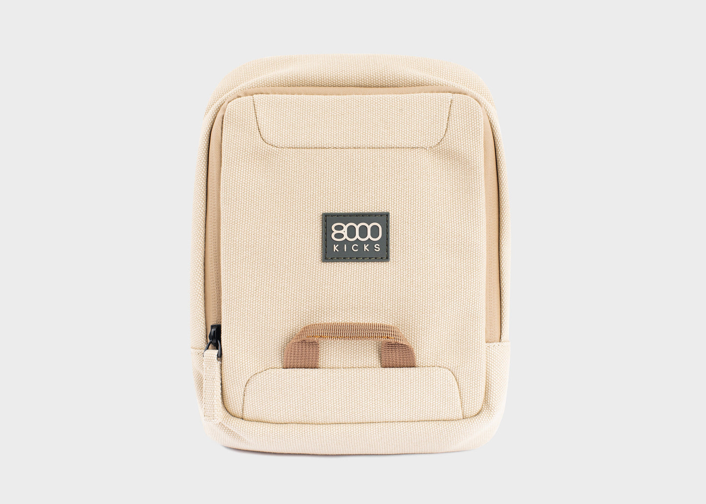 Front/Shoulder Bag - Beige / Green / Black