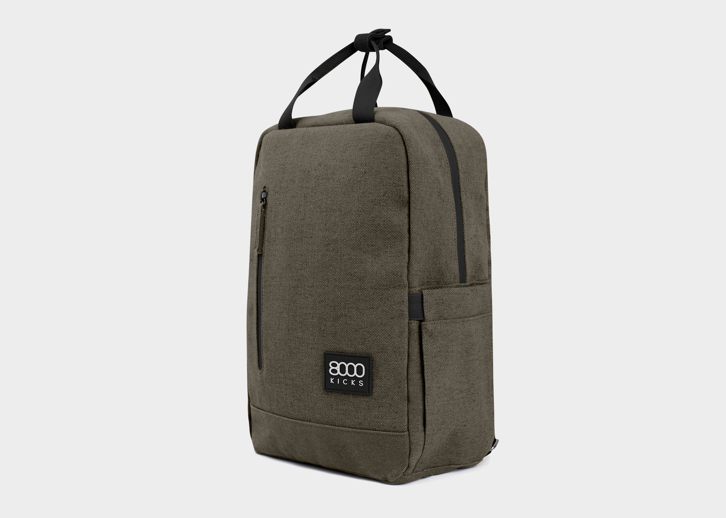 Hemp Backpack in Dark Green - 15L