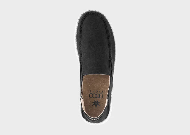 SunSlide Hemp Slip-on for Women | Black
